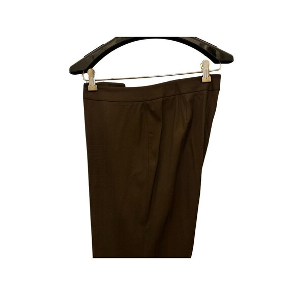 Lafayette 148 New York Trousers Pants Wool Strait Leg Size 10 - Picture 7 of 8